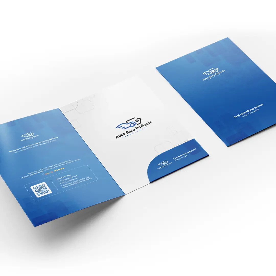 Folder firmowy - teczka korporacyjna